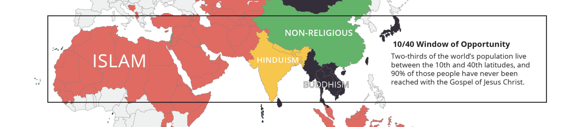 middle East religion map